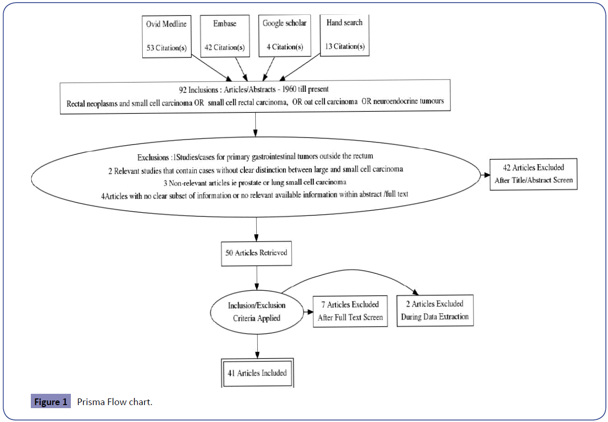 Small Cell Carcinoma Of The Rectum A Systematic Literature Review And Case Series Insight Medical Publishing